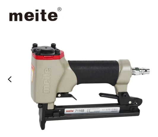 Pistola Corchetera Grapadora Neumática Meite 7116b